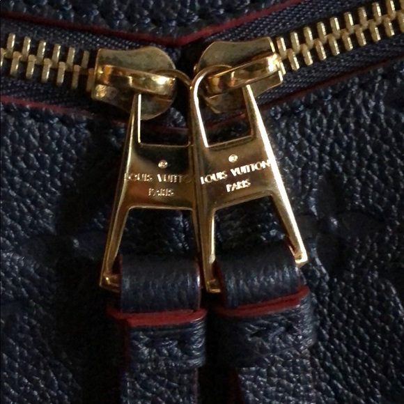 Navy Blue/ Red Louis Vuitton Sully - Picture 5 of 5